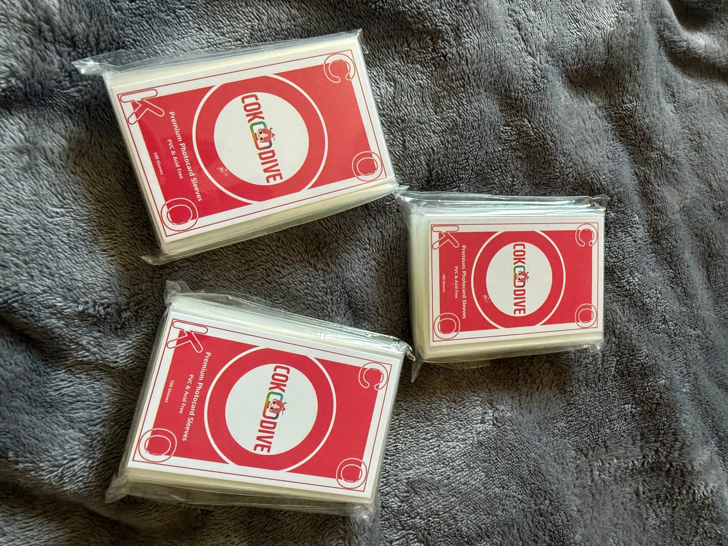 Customer photo review of Premium Photocard Sleeves for K-Pop Fans