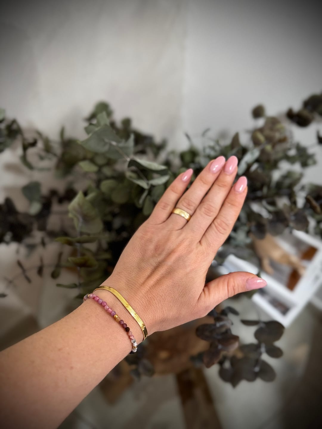 Customer photo review of Pulsera Murano Color