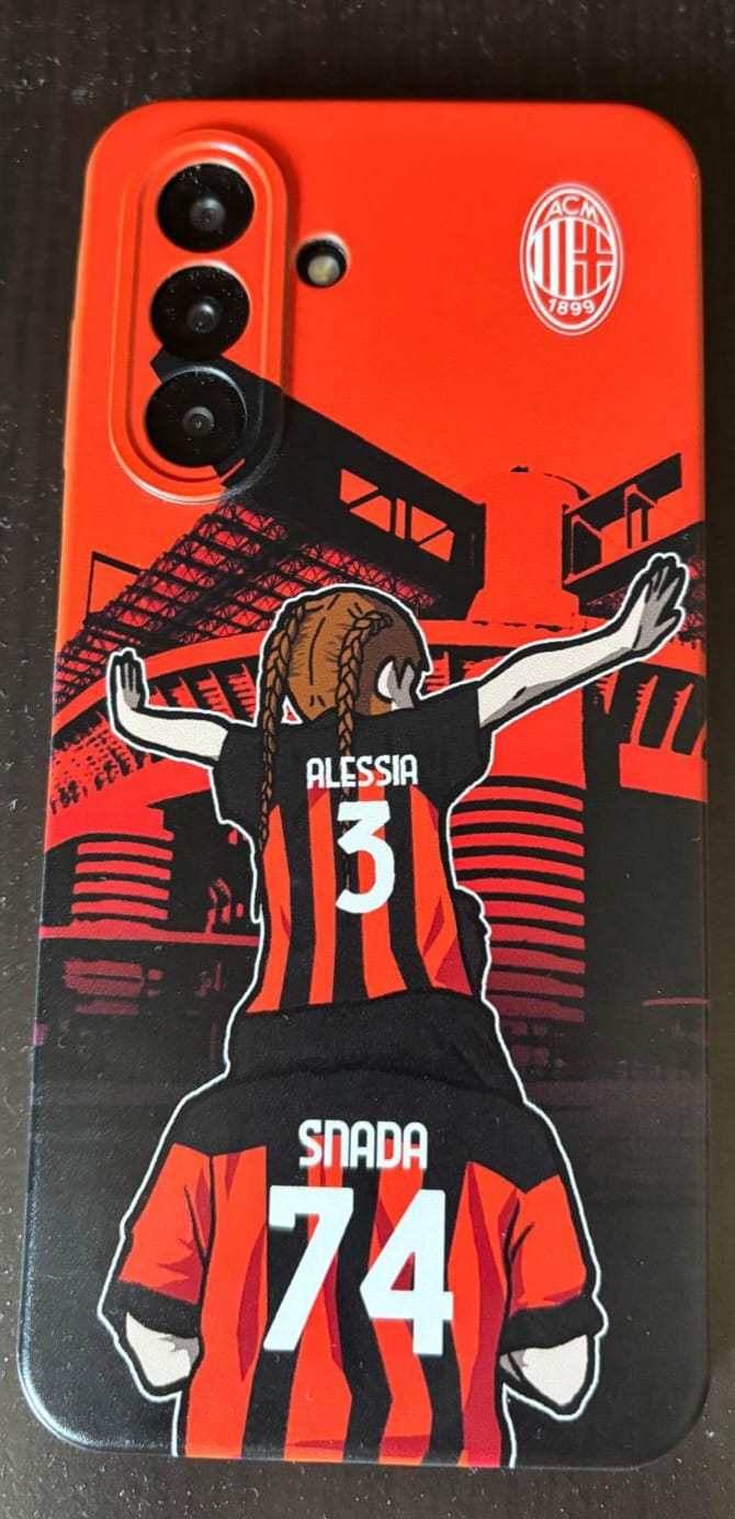 Customer photo review of MILAN - COVER PADRE E FIGLIA