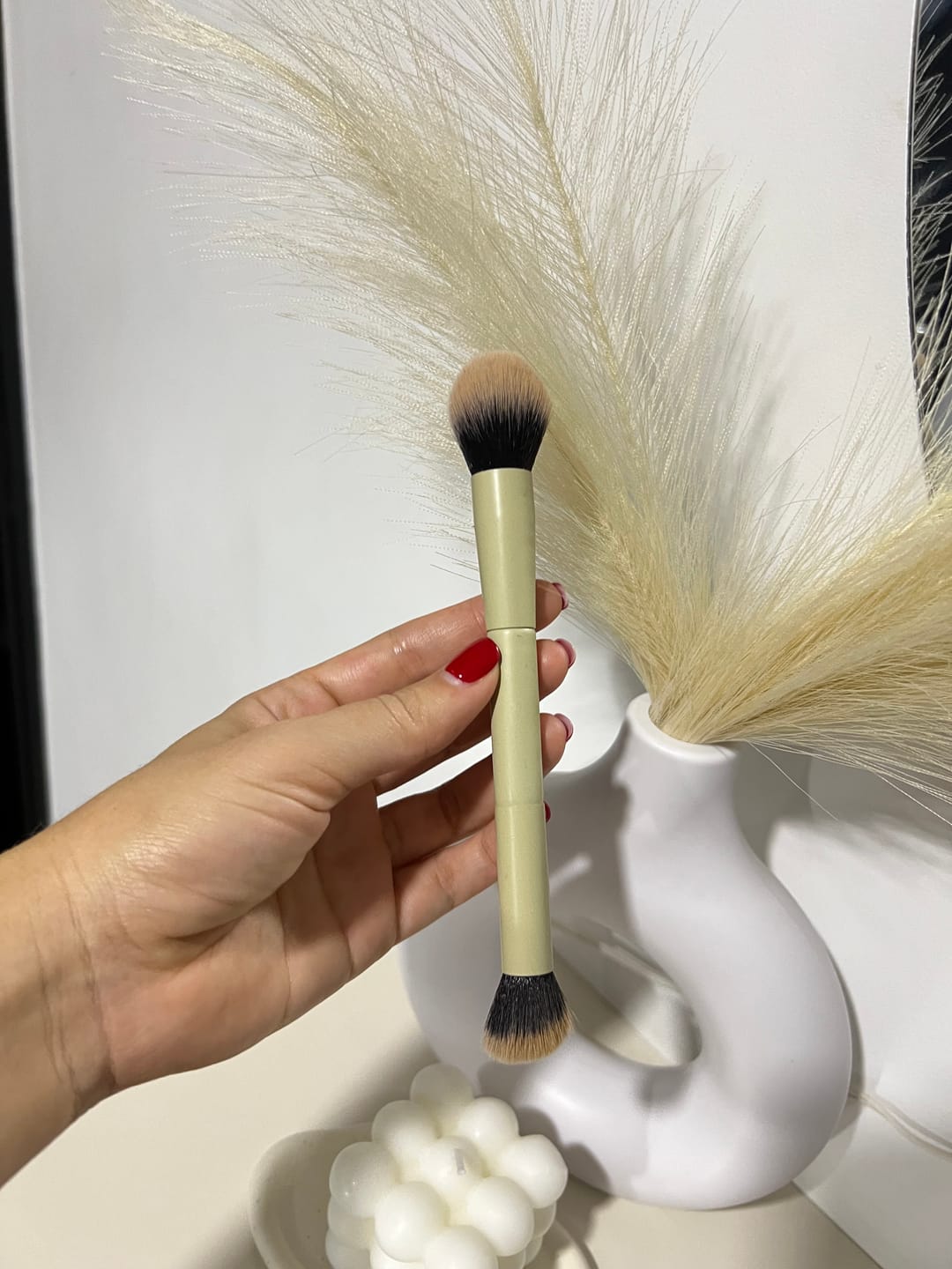 Customer photo review of BROCHA DUO GOTA POLVO Y CORRECTOR