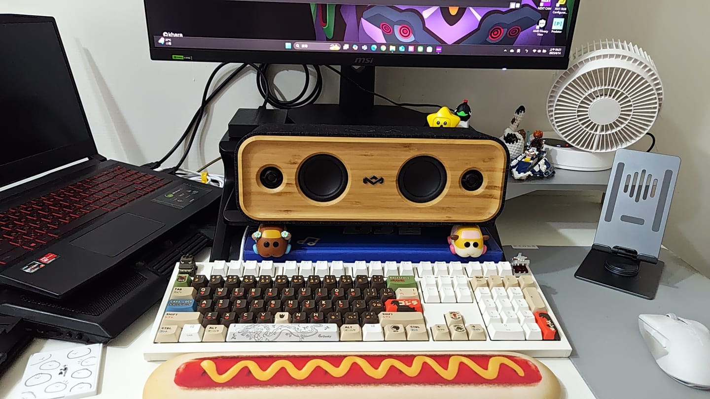 Customer photo review of NuPhy x Keytok 黑色經典哥吉拉 鍵帽
