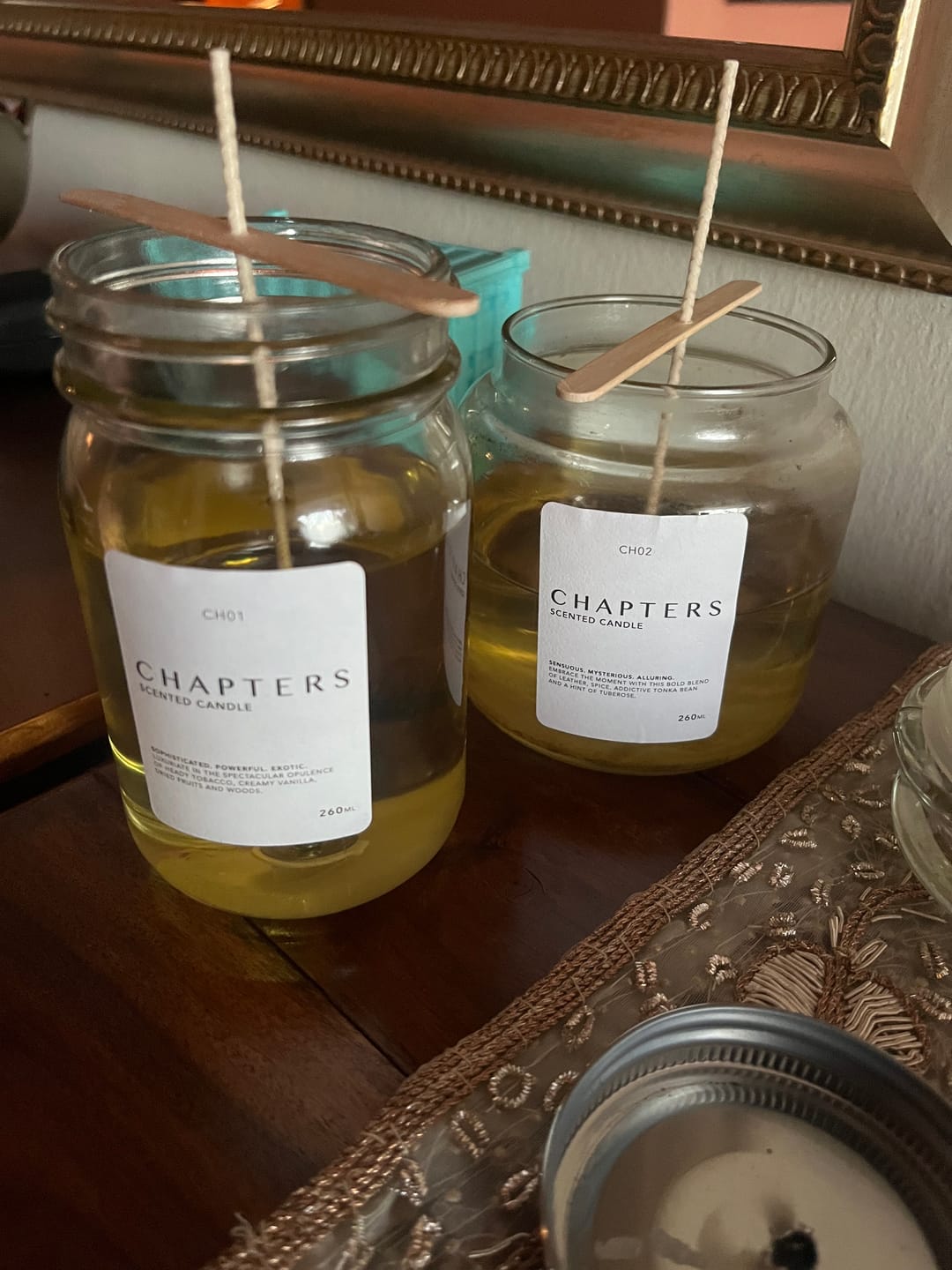 Customer photo review of Scented Candle Refill Pouch 260ml