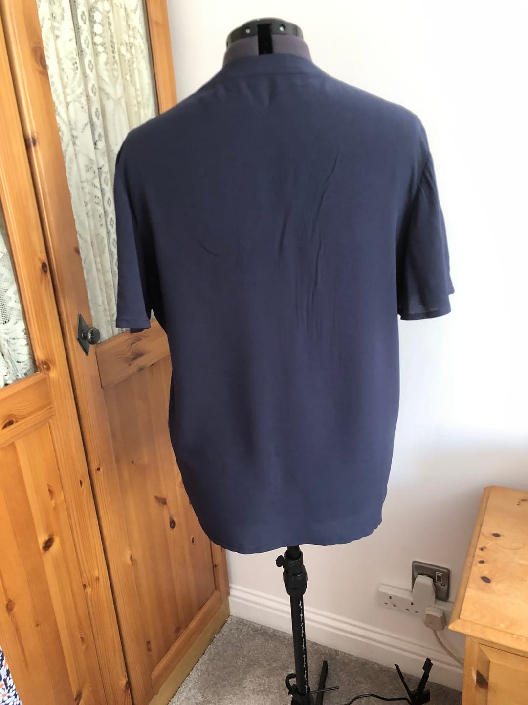 Customer photo review of Plain Viscose Poplin Fabric