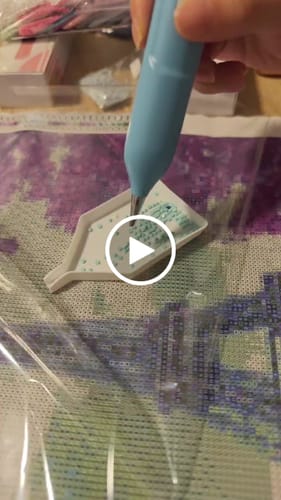 Customer video review of Electric Diamond Painting Pen Standard Version
