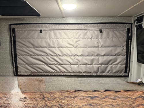 Customer photo review of Transit Ekko - FitRV Bed Shade (Set)