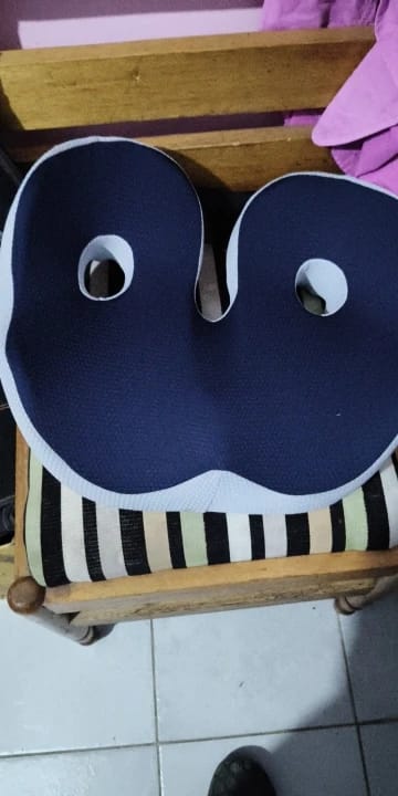 Customer photo review of Sciatica Relief Seat Cushion