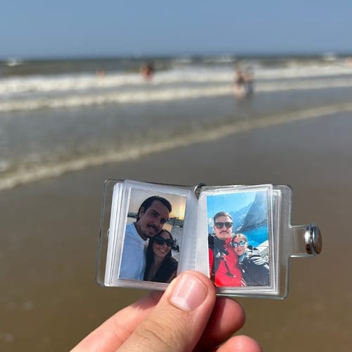 Customer photo review of MiniscrapBook® Mini Album Keychain