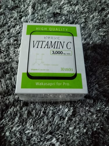 Customer photo review of 高濃度ビタミンC 3,000mg -Wakasapri for Pro.