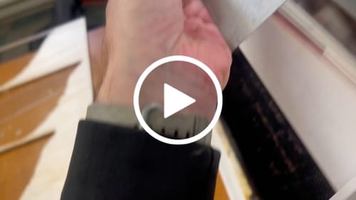 Customer video review of Black Laser Marking Spray