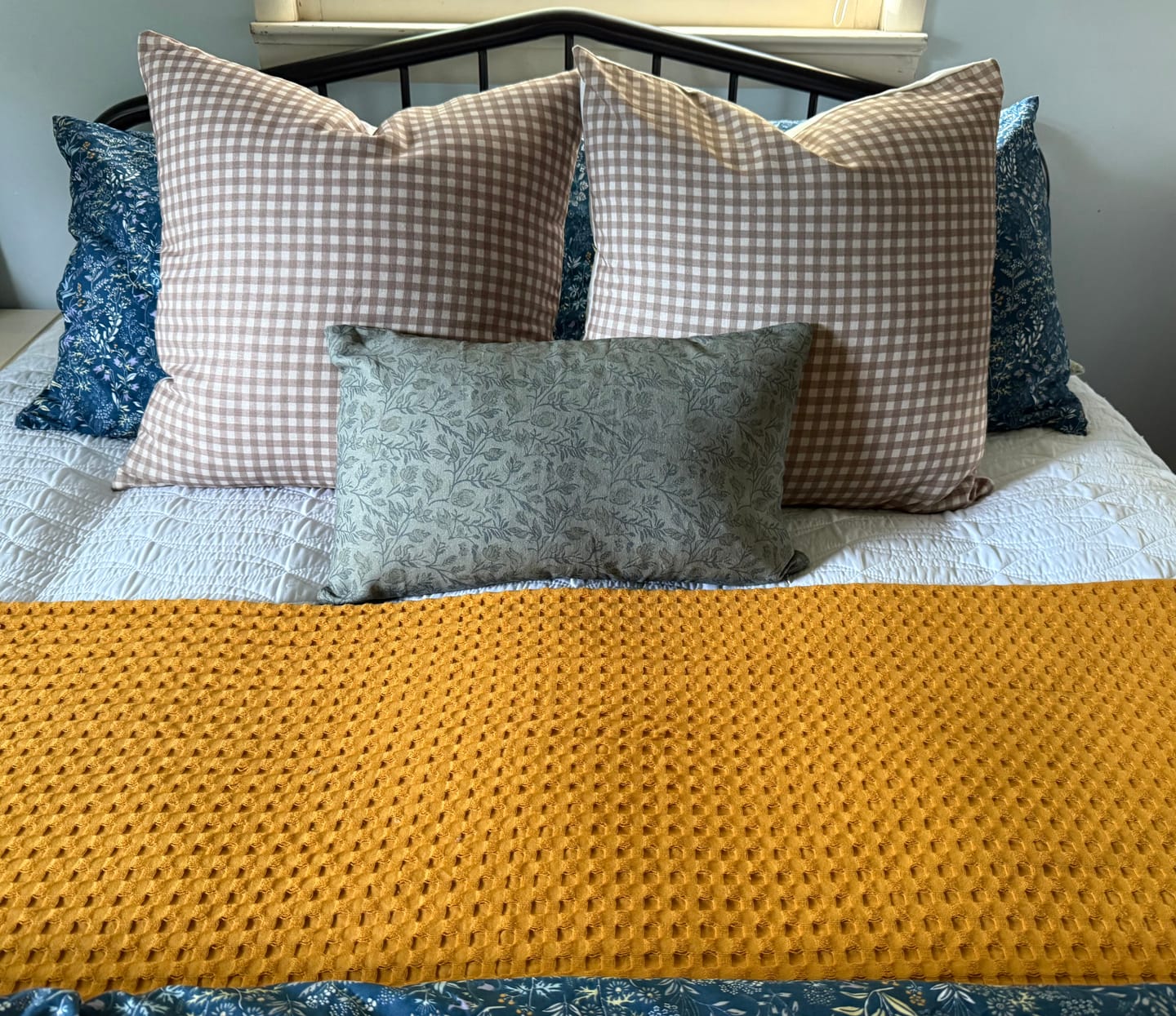 Customer photo review of Faye in Blue - 12x20" | 12x40"