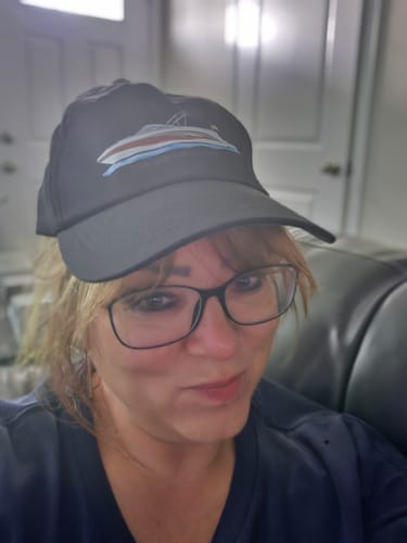 Customer photo review of Custom Digital Boat Artwork