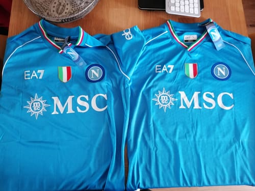 Customer photo review of MAGLIA NAPOLI HOME 2024/25
