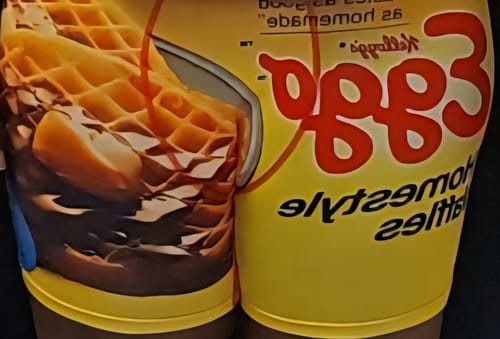 Customer photo review of SWAG - Breakfast Aisle Boxers: Eggo: Retro Waffles