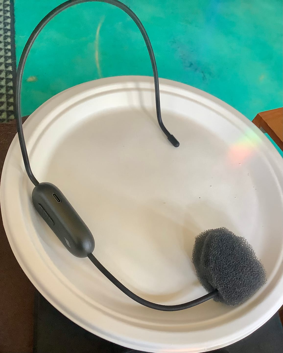 Customer photo review of Wireless Headset Microphone