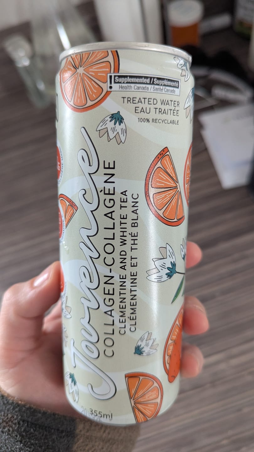 Customer photo review of Nova Pharma - Jouvence boisson de collagène - Paquet de 4