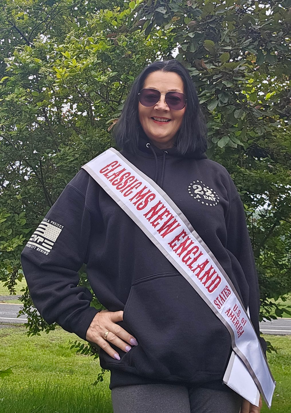 Customer photo review of Too Many - Hoodie