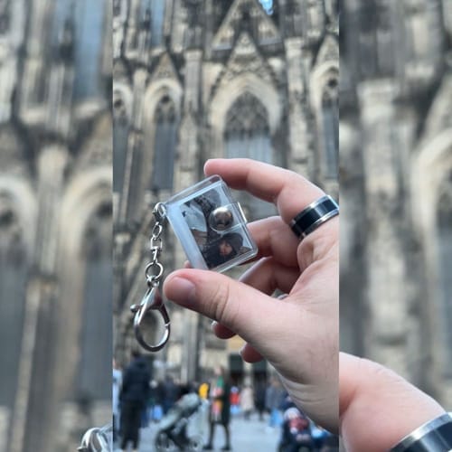 Customer photo review of MiniscrapBook® Mini Album Keychain