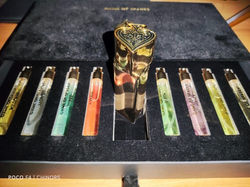 Customer photo review of Jo Milano Game Of Spades Parfum Set De 9 Pz Unisex