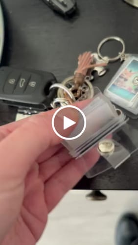 Customer photo review of MiniscrapBook® Mini Album Keychain