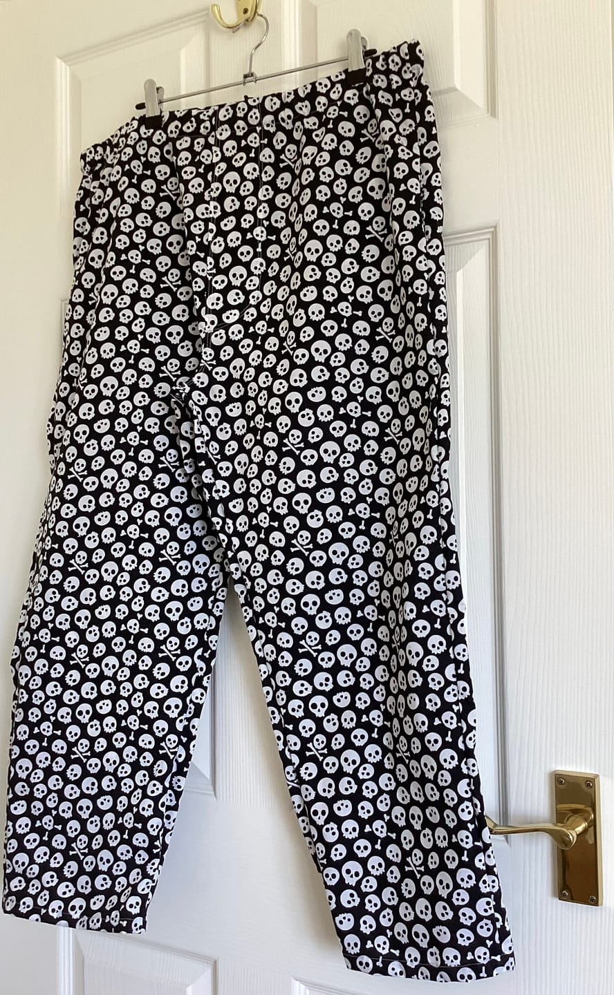 Customer photo review of All Over Skulls Polycotton Fabric