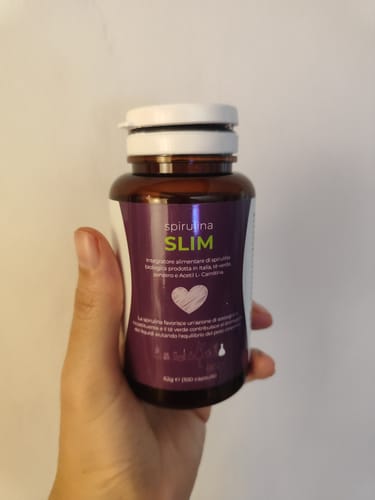 Customer photo review of spirulina SLIM raddoppia e ti fa risparmiare