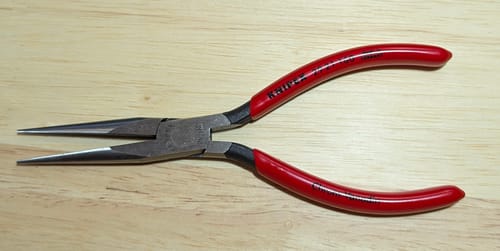 Customer photo review of Knipex 29 21 160 6 1/4" Slim Long Nose Telephone Pliers