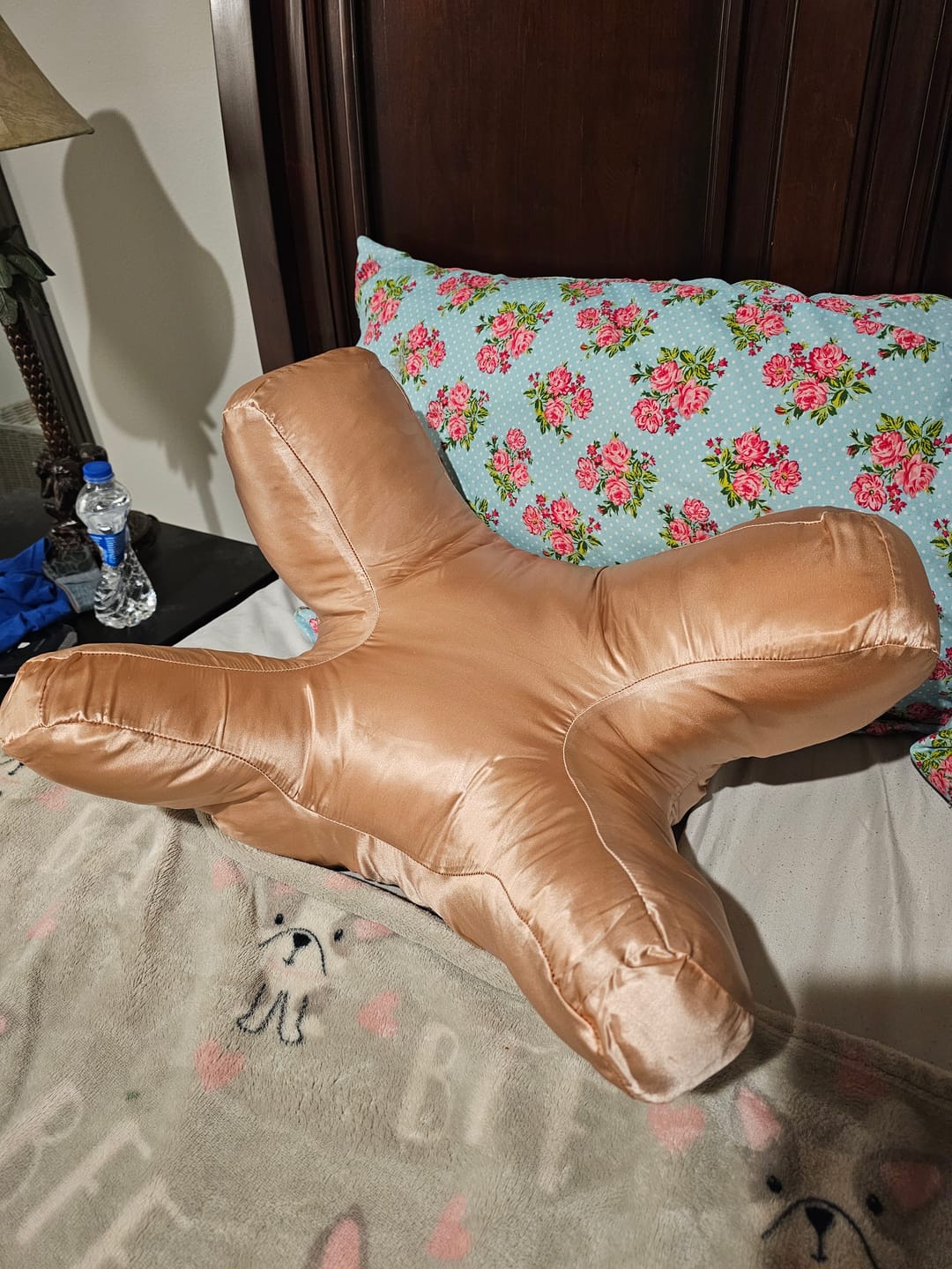 Customer photo review of Flawless Face Pillow Cloud + FREE Silk Pillowcase