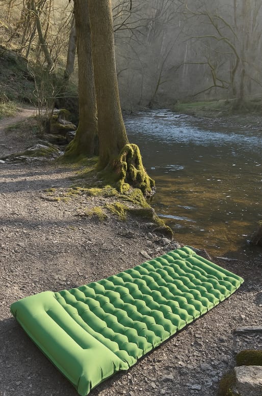 Customer photo review of Ultraleichte Isomatte – für Winterabenteuer mit Komfort für kalte Nächte