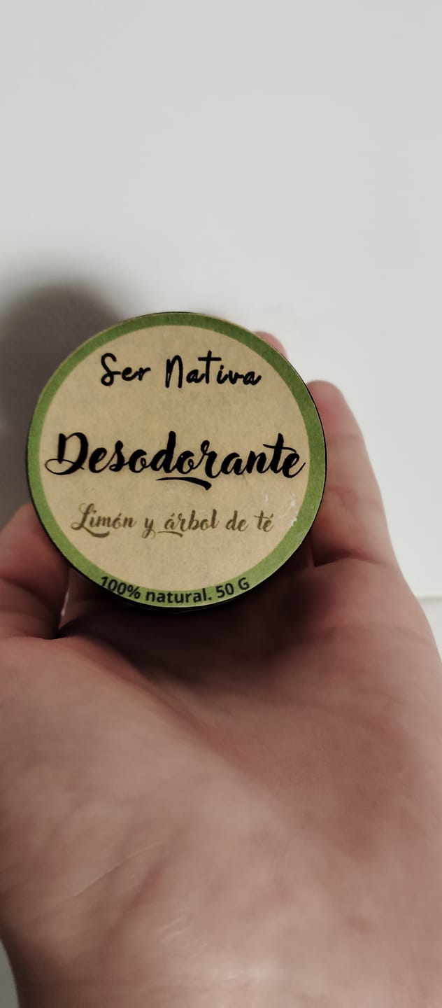Customer photo review of Desodorante Natural