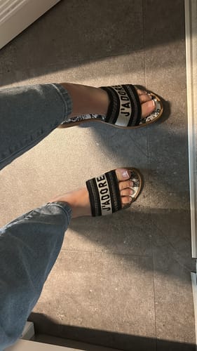 Customer photo review of Jadore Pantolette - Schwarz