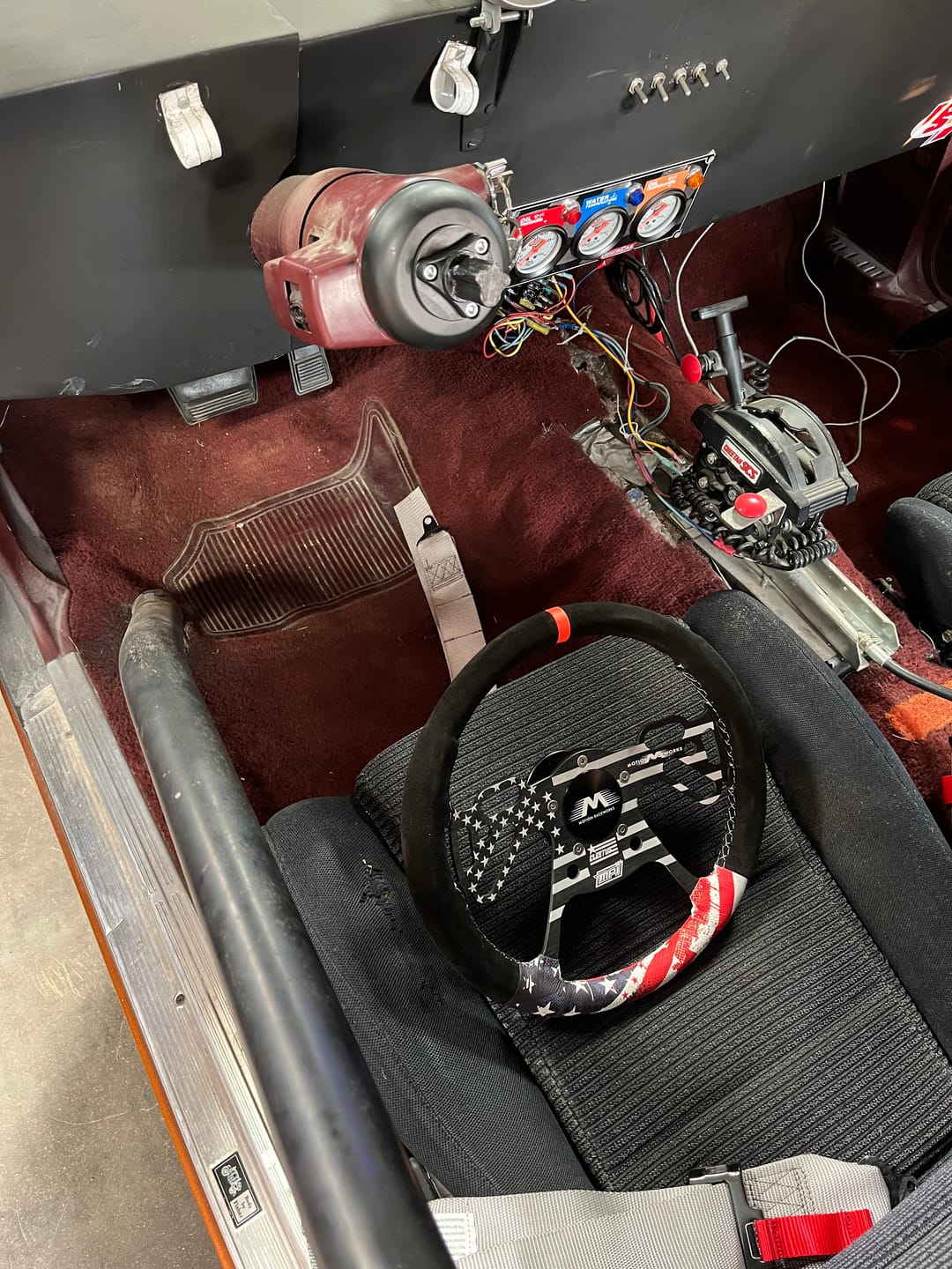 Customer photo review of Motion GM/Ford Bolt-On SFI Steering Quick Release Hub 5/6 Bolt Pattern 15-270