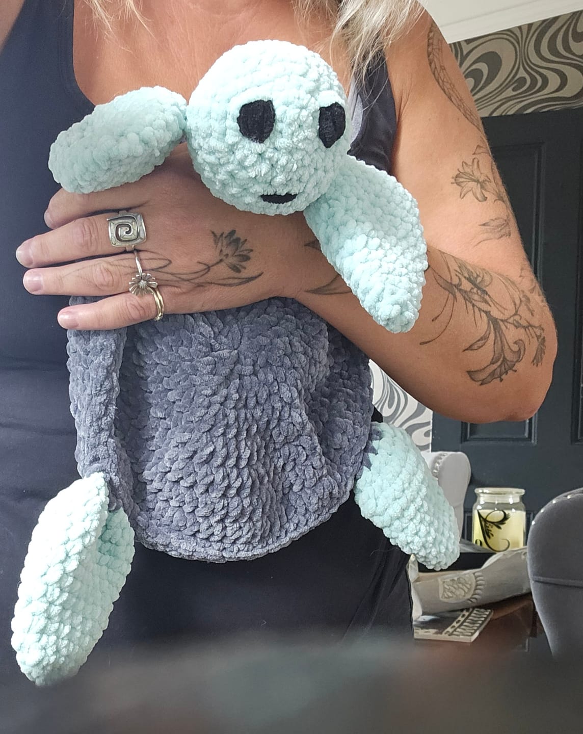 Customer photo review of Sea Turtle Crochet Pattern PDF Download