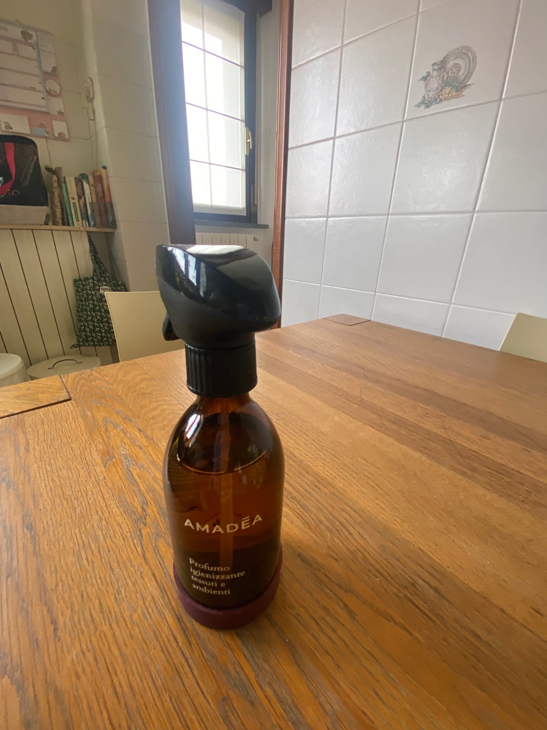 Customer photo review of Profumo "Ambre" - Igienizzante tessuti e ambienti 300ml