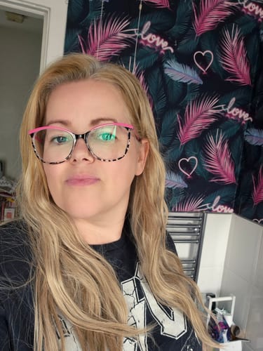 Customer photo review of The Loose Wave HD Fibre 24" Lace U Part Wig