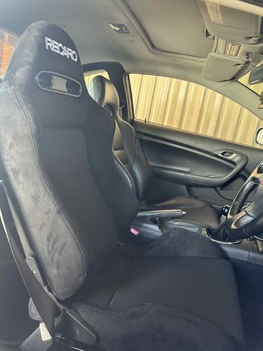 Customer photo review of Recaro SR3 Style Black Alcantara Recliner Seat - ADR Approved