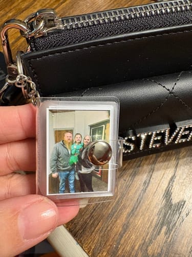 Customer photo review of MiniscrapBook® Mini Album Keychain