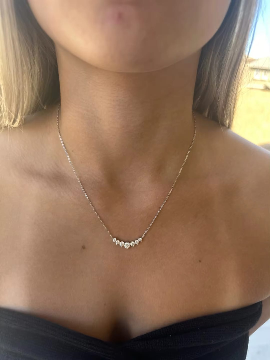 Customer photo review of Liora Necklace