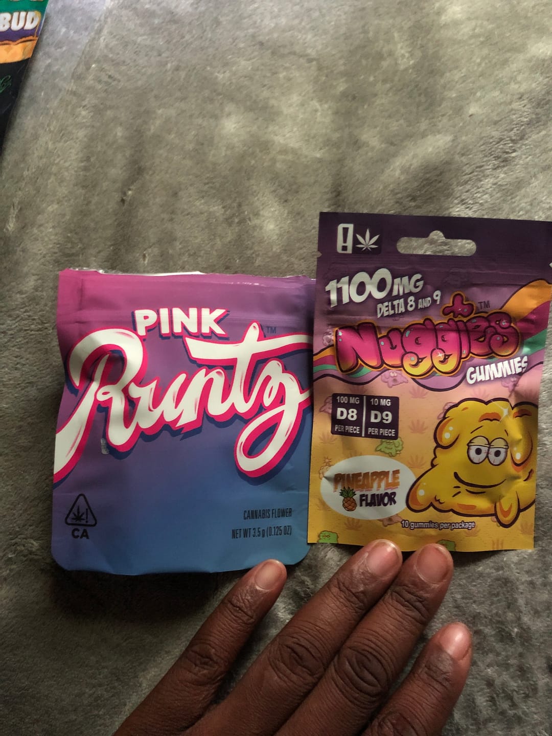 Customer photo review of 3.5g THC-A COOKIES PINK RUNTZ FLOWER HYBRID