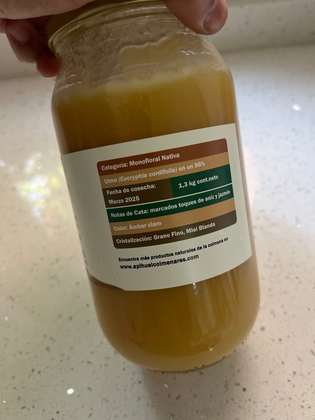 Customer photo review of Miel de Ulmo 1.3 kg