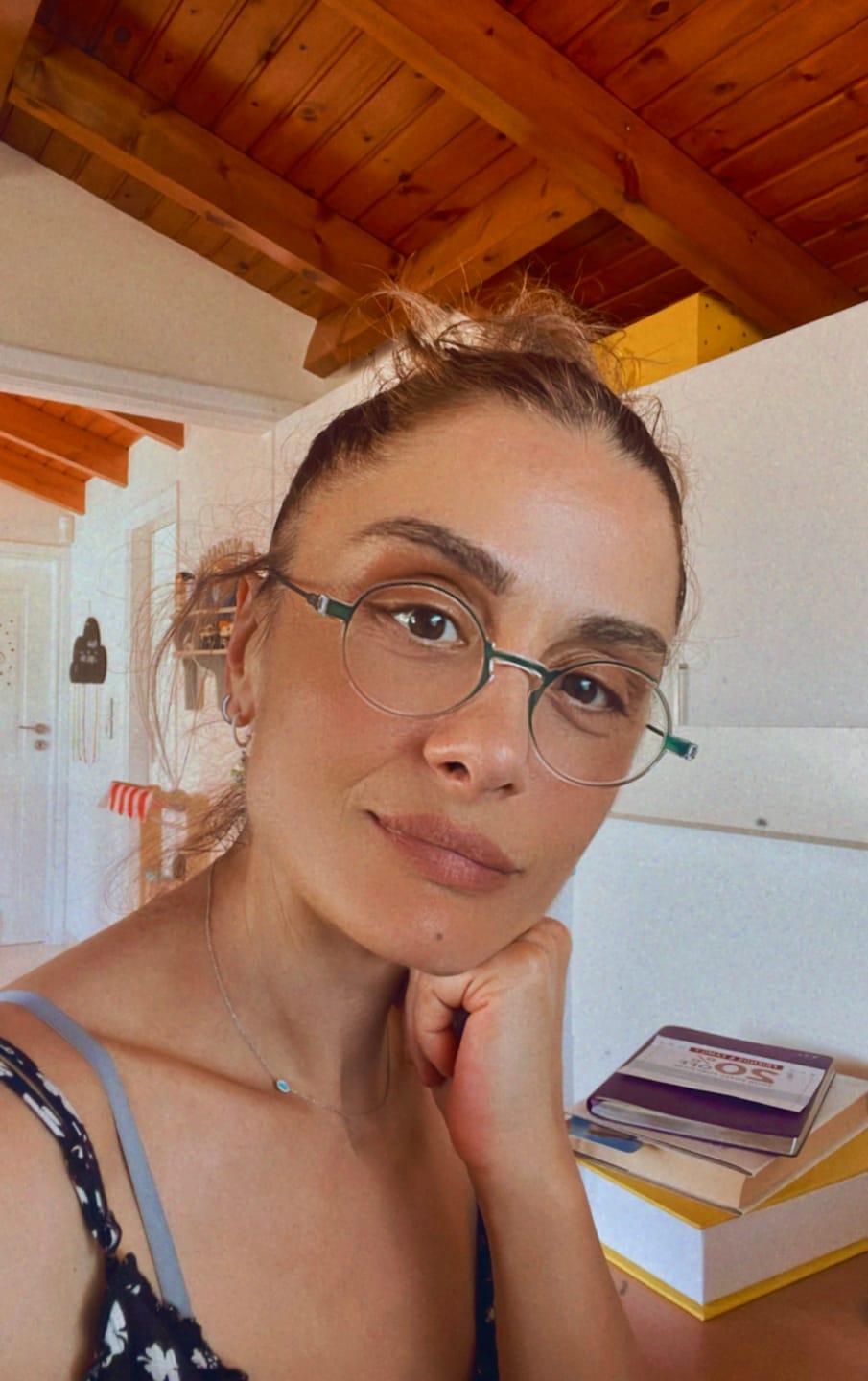 Customer photo review of Manhattan Full Frame Reading Glasses Only