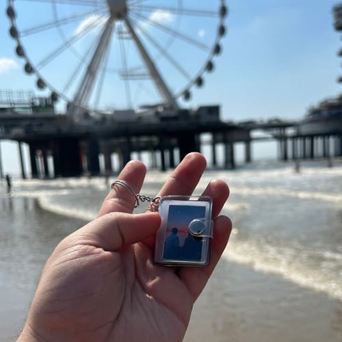 Customer photo review of MiniscrapBook® Mini Album Keychain