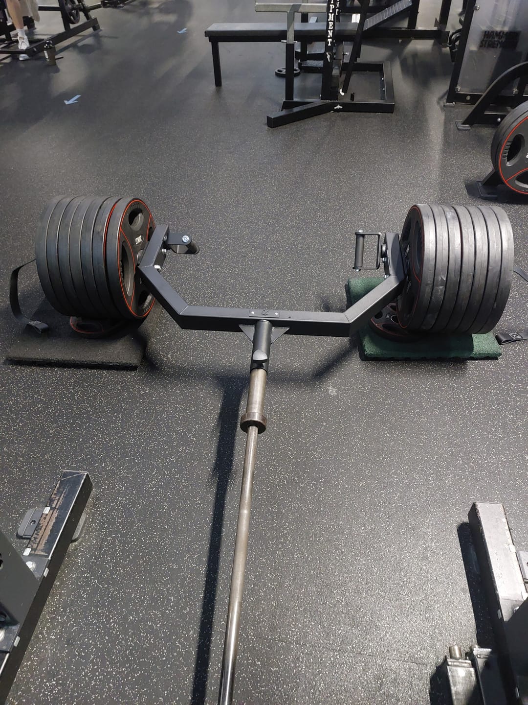 Customer photo review of T-Platform Clean & Jerk Landmine Attachment
