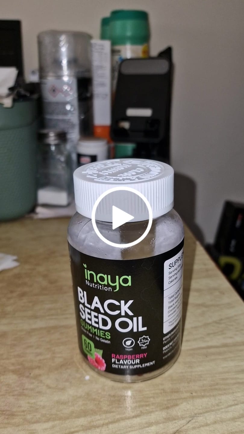 Customer video review of Black Seed Oil Gummies (Raspberry)