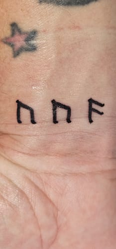 Customer photo review of TattooNumbx Numbing Cream