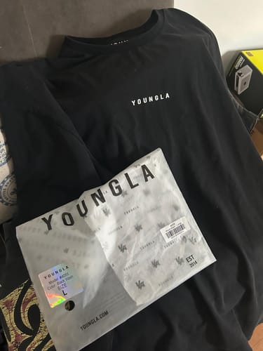 Customer photo review of ESSENTIAL SUPERSIZED TEES #4055