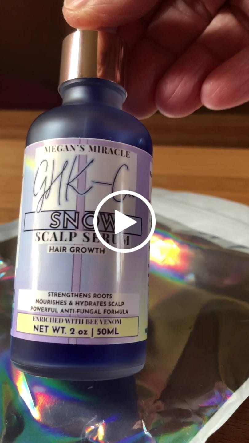 Customer video review of GHK-Cu Scalp & Hair Serum