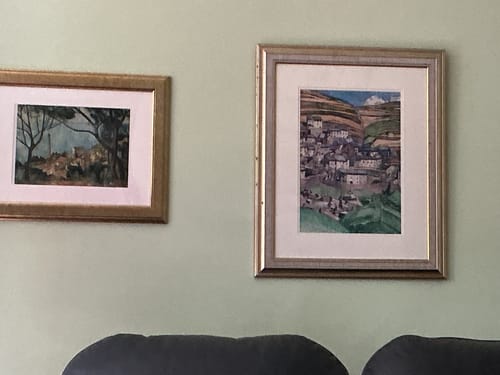 Customer photo review of Slate Roofs by Charles Rennie MacKintosh,A3(16x12")Poster