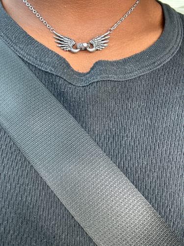 Customer photo review of Ascendant Necklace