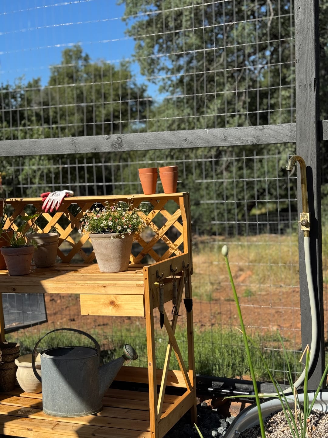 Customer photo review of Brass Outdoor Faucet