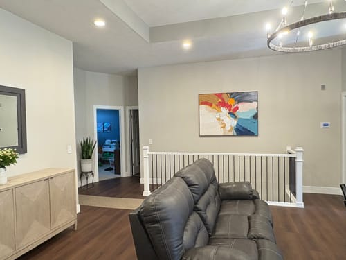 Customer photo review of Vivid Bloom Wall Art